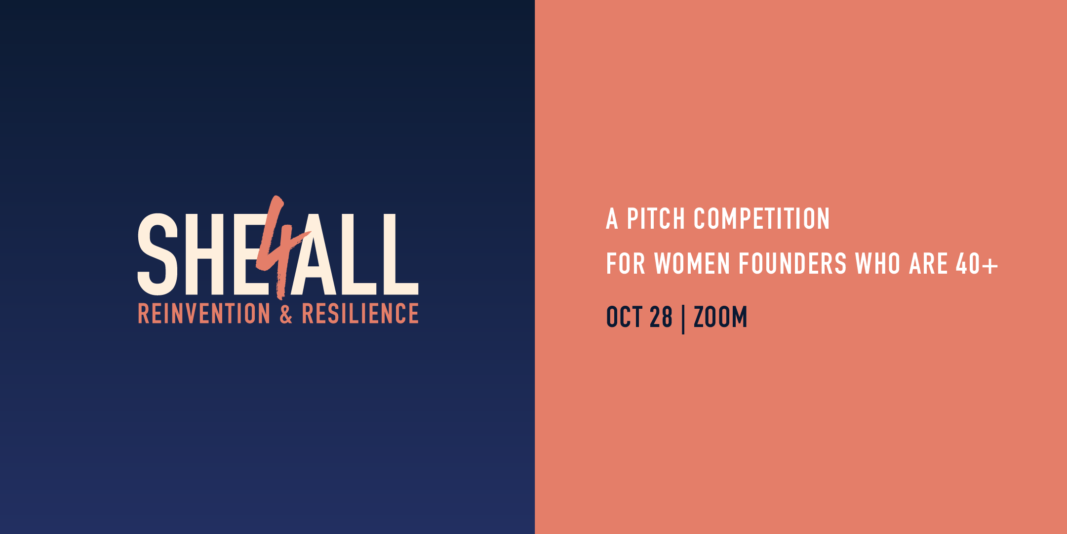 She4All Pitch Competition: Reinvention & Resilience